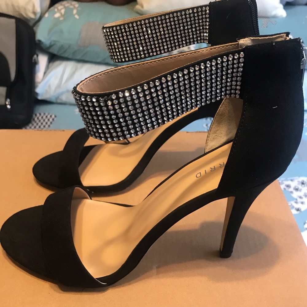 Torrid Black Bejeweled Heel/ Pump